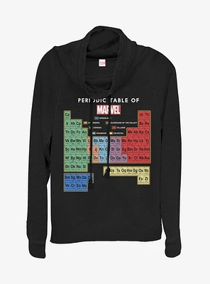 Marvel Learn Heroes Cowlneck Long-Sleeve Girls Top