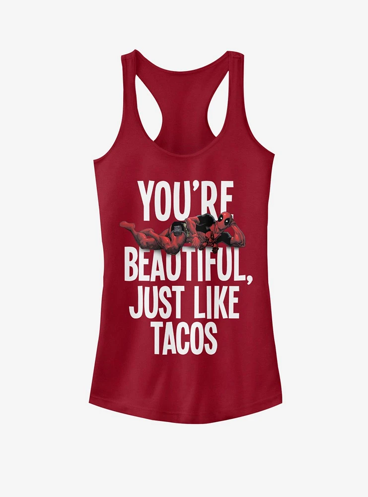 Marvel Deadpool Beauty Girls Tank