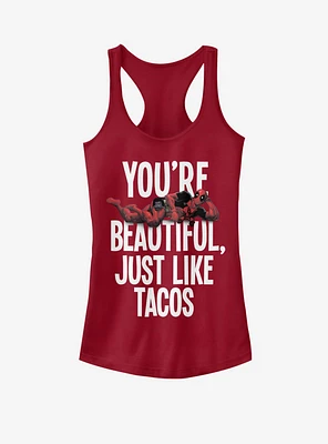 Marvel Deadpool Beauty Girls Tank