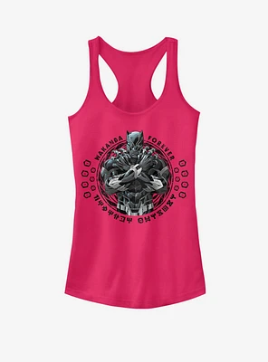 Marvel Black Panther Crossed Arms Girls Tank
