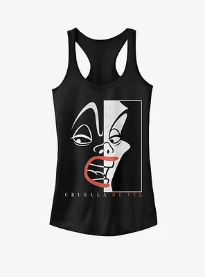 Disney Villains Cruella Cover Girls Tank