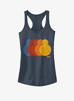 Star Wars BB-8 Retro Rainbow Girls Tank