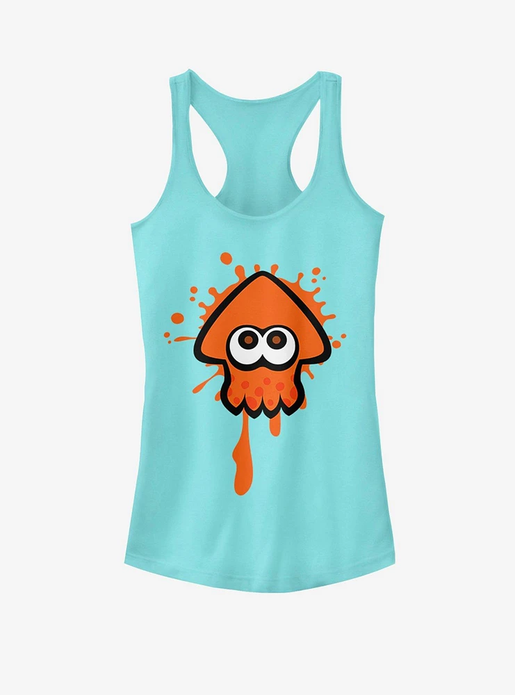 Nintendo Splatoon Team Orange Inkling Girls Tank
