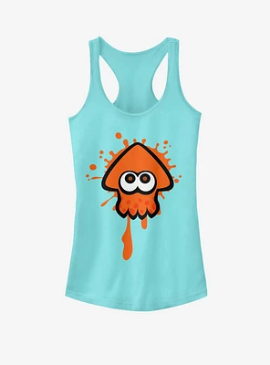 Nintendo Splatoon Team Orange Inkling Girls Tank
