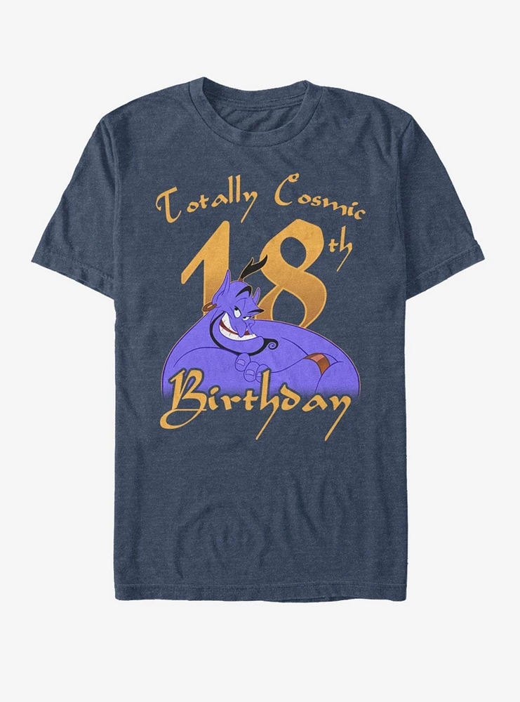 Disney Aladdin Genie Birthday 18 T-Shirt