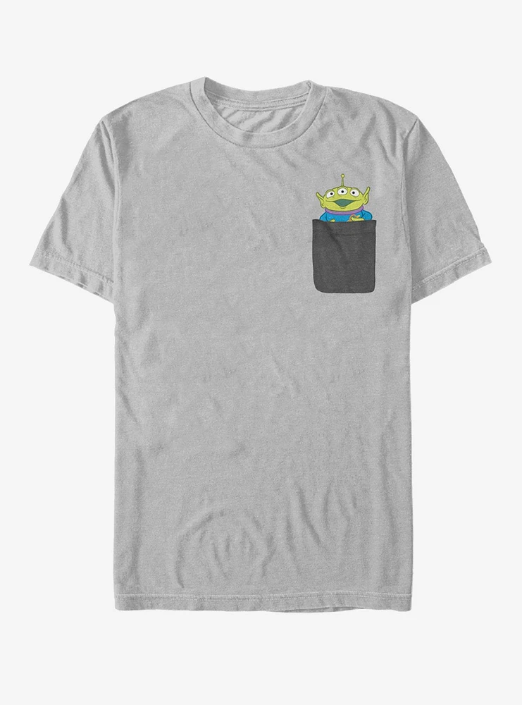 Disney Pixar Toy Story Alien Faux Pocket T-Shirt