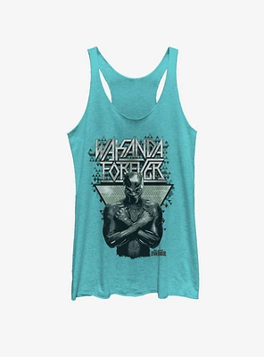 Marvel Black Panther Forever Pattern Girls Tank