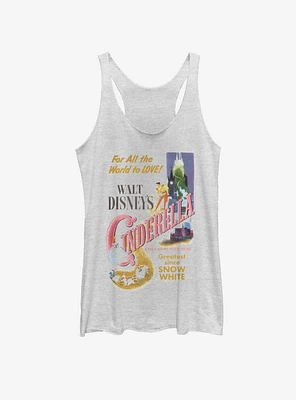 Disney Cinderella Vintage Poster Girls Tank
