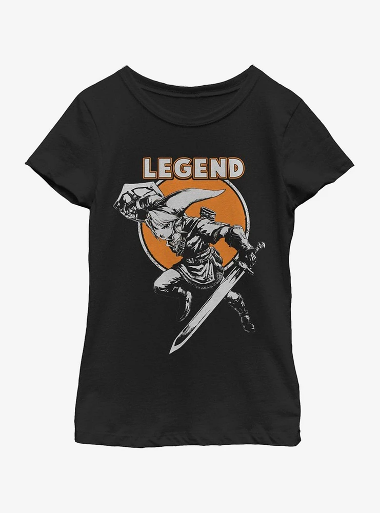 Nintendo Legendary Stance Youth Girls T-Shirt