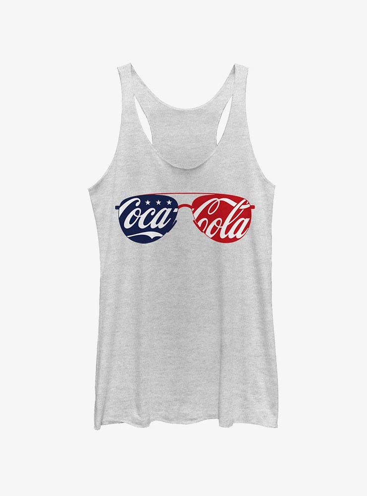 Coke Glasses Womens Tank Top