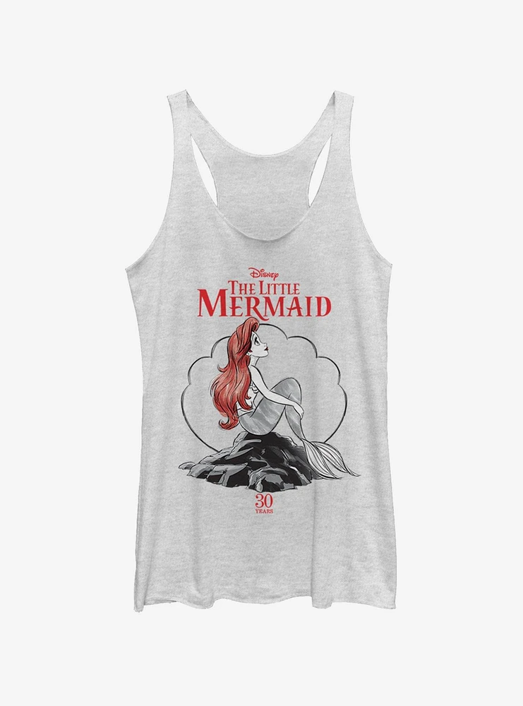Disney The Little Mermaid Sketch Anniversary Womens Tank Top