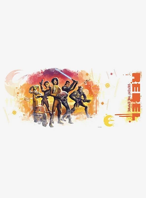 Star Wars Rebels Watercolor Peel And Stick Giant Wall Graphix