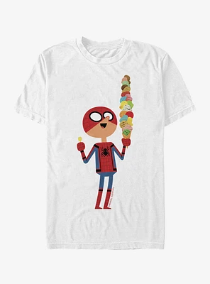 Marvel Spider-Man Ice Cream T-Shirt