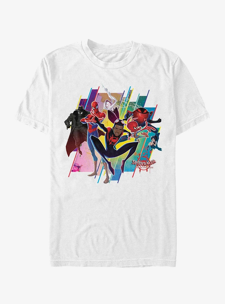 Marvel Spider-Man Spider-Verse Group T-Shirt