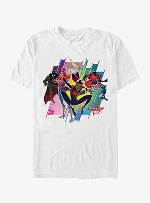 Marvel Spider-Man Spider-Verse Group T-Shirt
