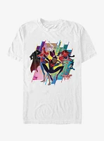 Marvel Spider-Man Spider-Verse Group T-Shirt