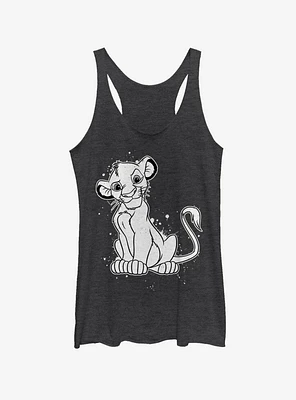 Disney The Lion King Simba Splatter Girls Tank