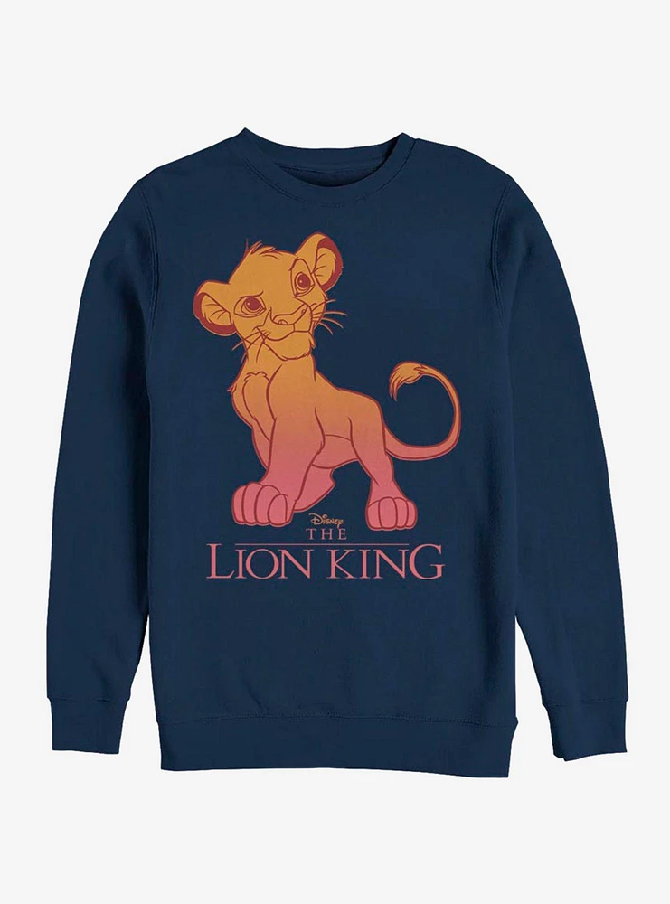 Disney The Lion King Simba Fade Sweatshirt