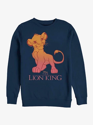 Disney The Lion King Simba Fade Sweatshirt