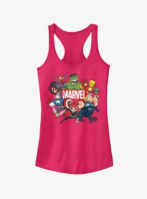 Marvel Group Retro Girls Tank