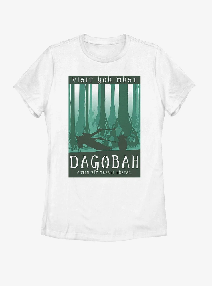 Star Wars Visit Dagobah Womens T-Shirt