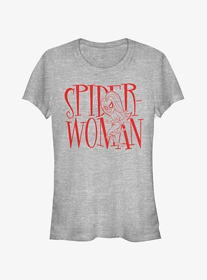 Marvel Spider-Man Atomic SpiderWoman Girls T-Shirt