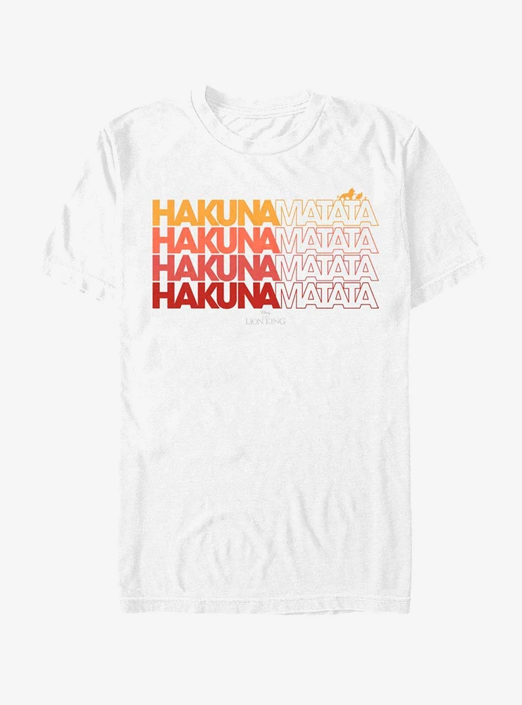 Disney The Lion King Thanks Hakuna T-Shirt