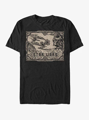 Star Wars Old Fashioned Space Fight T-Shirt