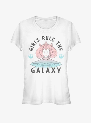Star Wars Amidala Rules Galaxy Girls T-Shirt