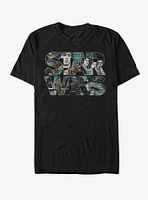 Star Wars Poster Text T-Shirt
