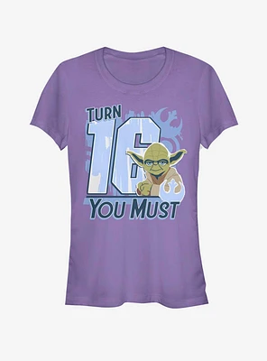 Star Wars Turn 16 You Must Girls T-Shirt