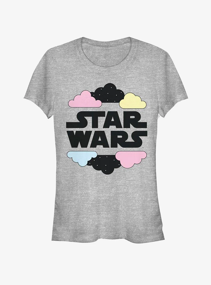 Star Wars Fluffy Logo Girls T-Shirt