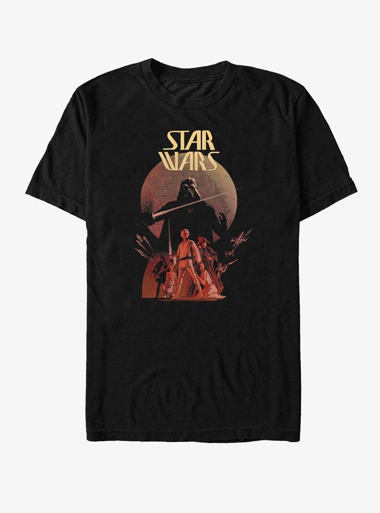 Star Wars Saga Poster T-Shirt