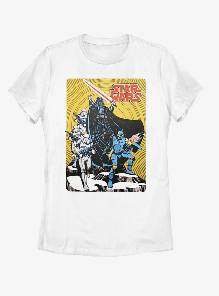 Star Wars Vintage Cover Womens T-Shirt