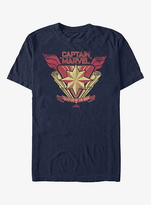 Marvel Captain Crest Logo T-Shirt
