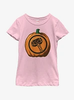 Marvel Thor Pumpkin Youth Girls T-Shirt