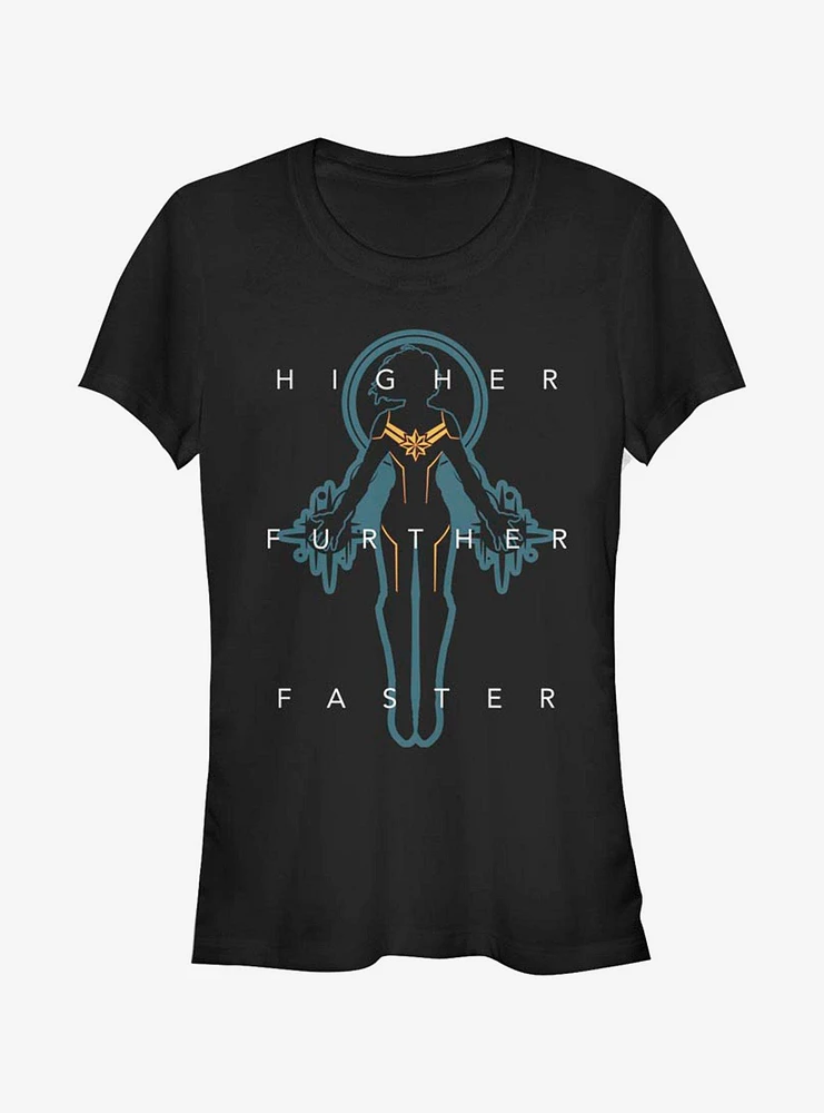Marvel Captain Power Girls T-Shirt