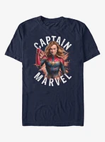 Marvel Captain Burst T-Shirt
