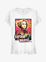Marvel Captain Profile Girls T-Shirt