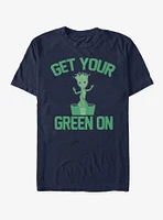 Marvel Guardians Of The Galaxy Groot Green T-Shirt