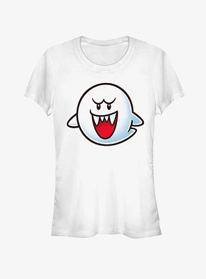 Nintendo Boo Face Girls T-Shirt