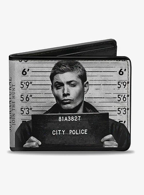 Supernatural Dean Sam Mug Shot Bi-Fold Wallet