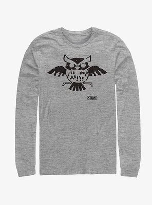 Nintendo The Legend of Zelda: Link's Awakening Owl Glyph Long-Sleeve T-Shirt