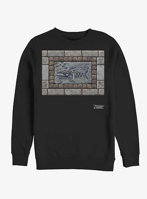 Nintendo The Legend of Zelda: Link's Awakening Whale Tablet Sweatshirt