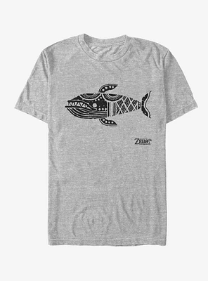 Nintendo The Legend of Zelda: Link's Awakening Whale Glyph T-Shirt