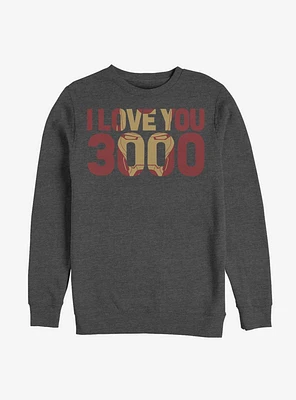 Marvel Avengers: Endgame Love You 3000 Sweatshirt
