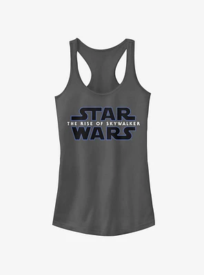 Star Wars Episode IX The Rise of Skywalker Logo Girls Tank