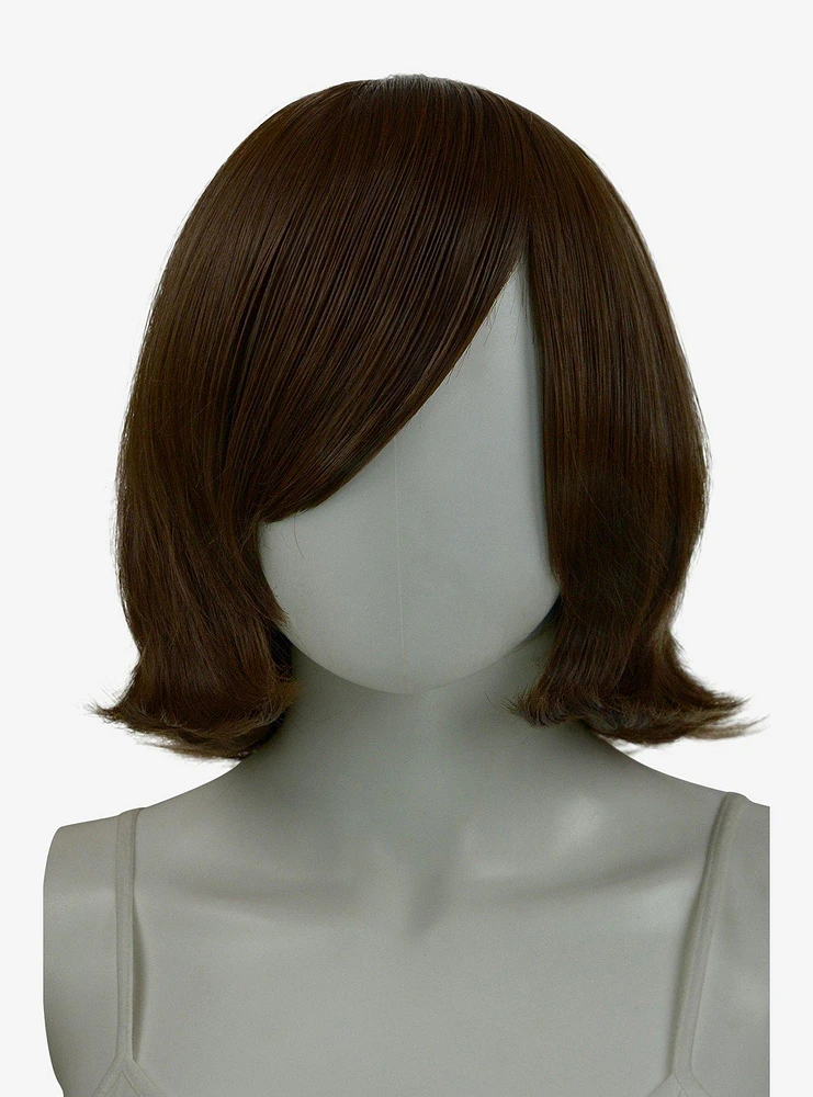 Epic Cosplay Chronos Medium Brown Layered Bob Wig