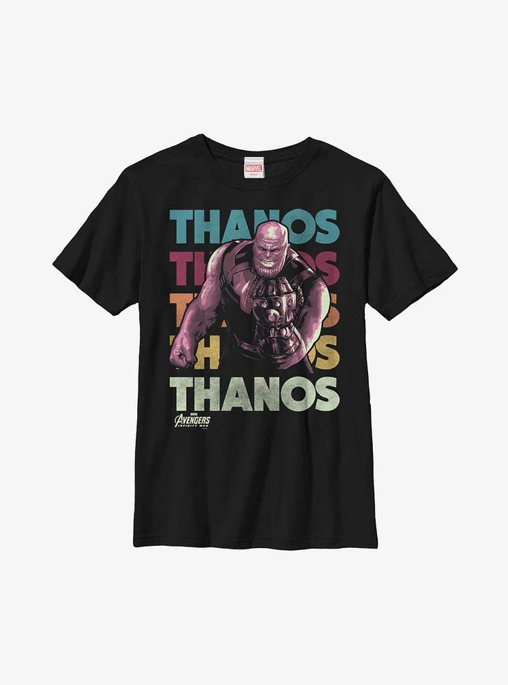 Marvel Avengers 70s Thanos Youth T-Shirt