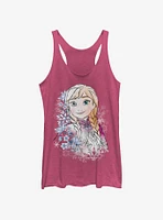 Disney Frozen Anna Flowers Girls Tank